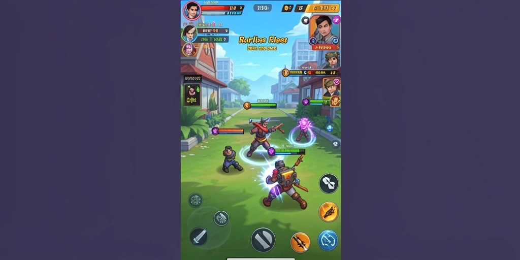 Screenshot tampilan antarmuka permainan yang menarik.