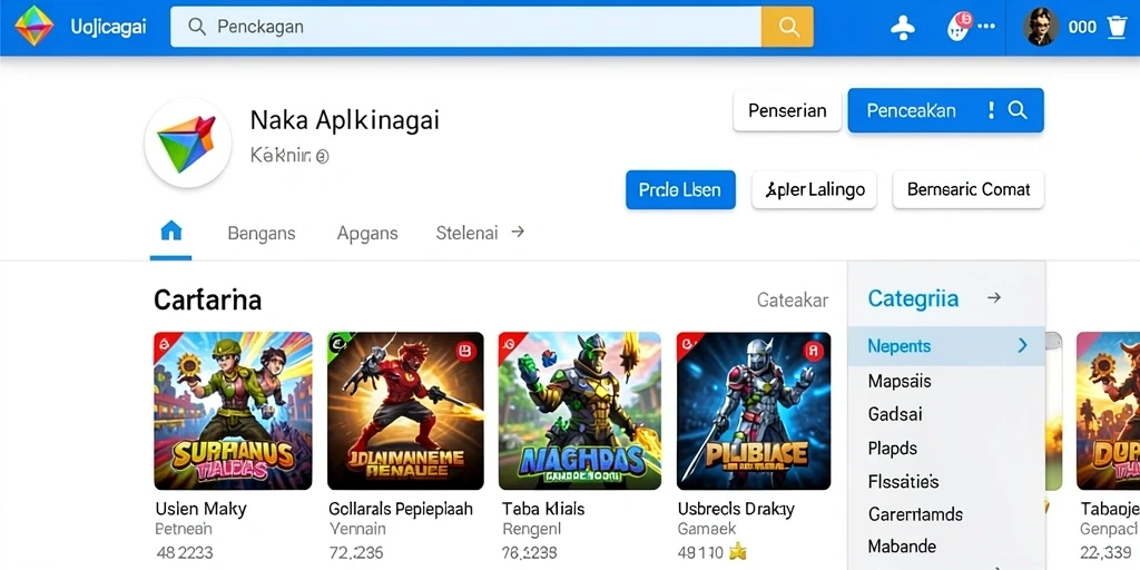 Tampilan antarmuka yang menarik dan user-friendly.