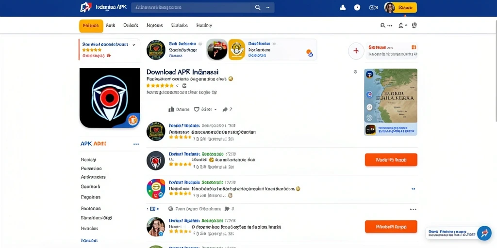 Tampilan grafis yang menarik dan penuh warna.