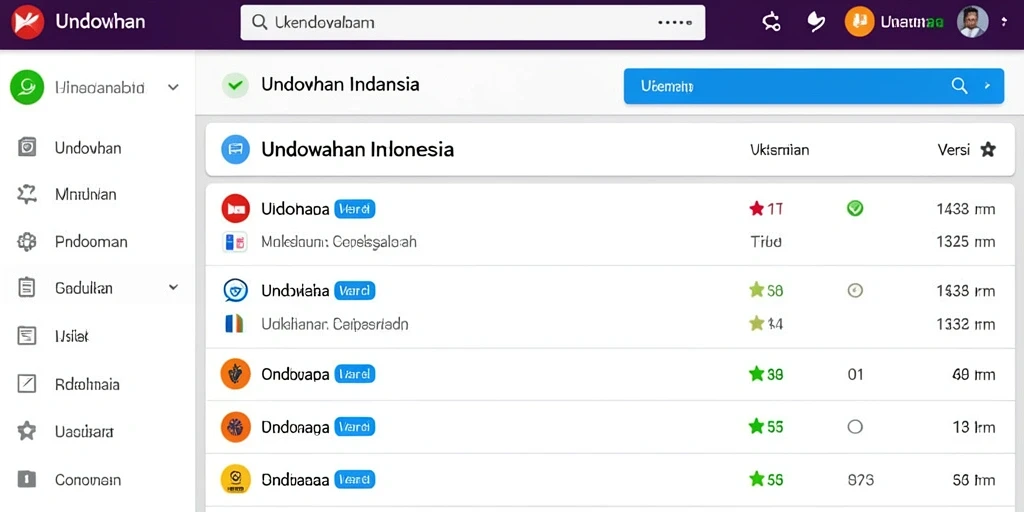Tampilan antarmuka yang menarik dan user-friendly.